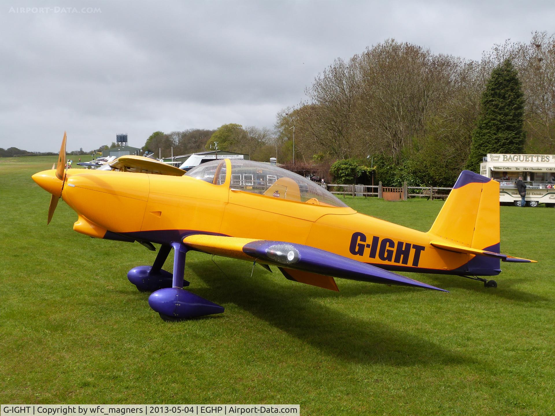 G-IGHT, 2010 Vans RV-8 C/N PFA 303-14520, E.A. Yates.
Microlight Trade Fair, Popham Airfield.