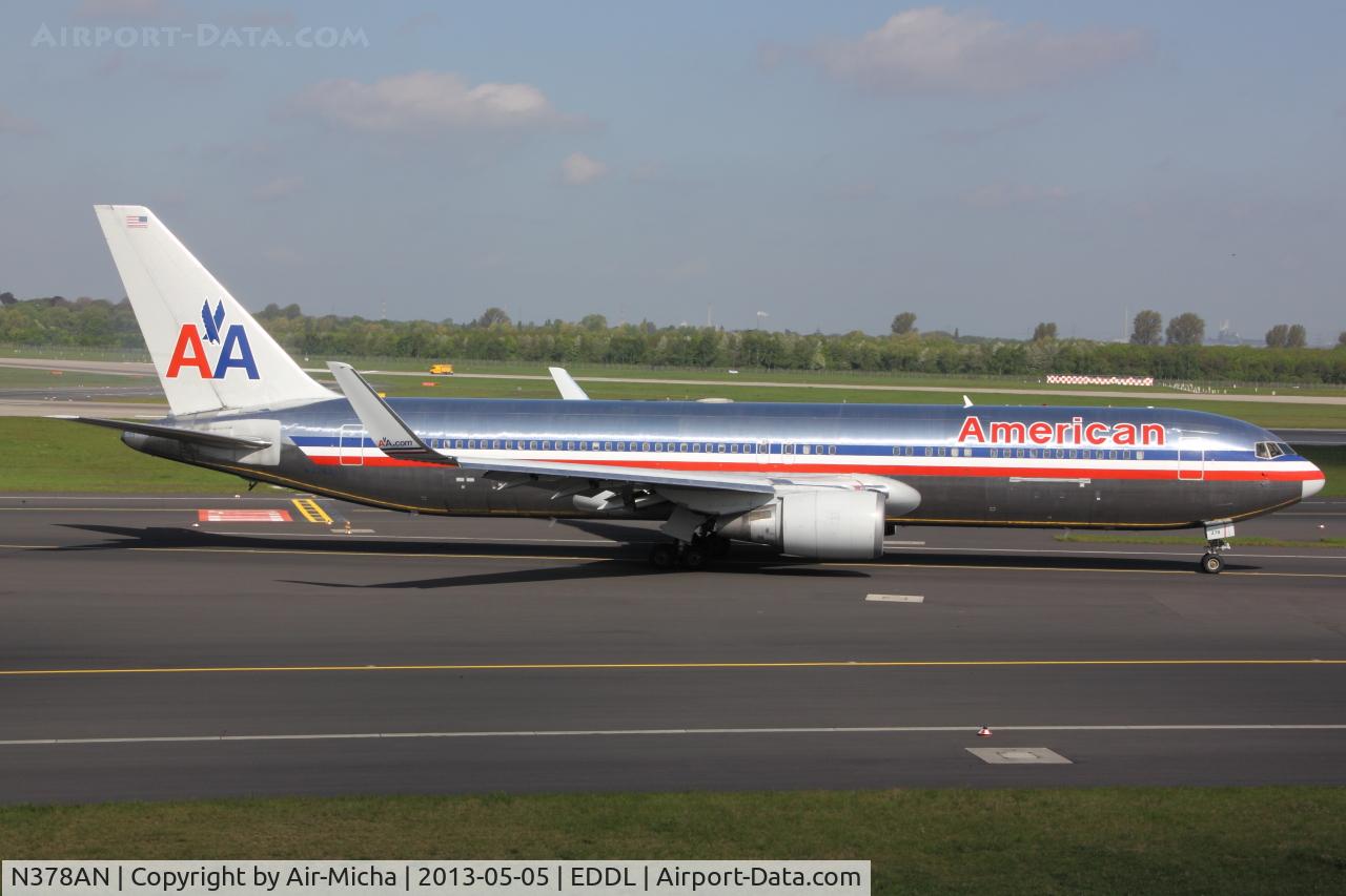 N378AN, 1992 Boeing 767-323/ER C/N 25447, American Airlines, Boeing 767-323ER, CN: 25447/0469