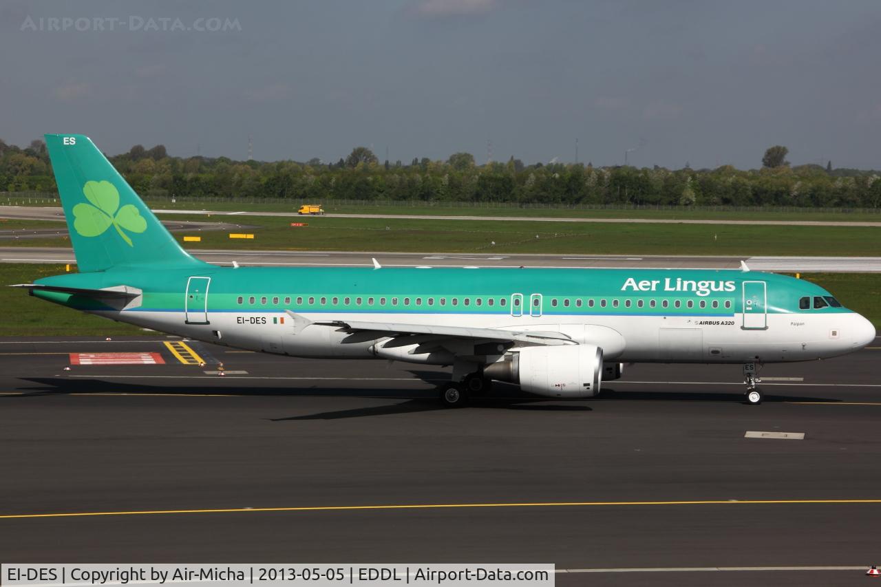 EI-DES, 2005 Airbus A320-214 C/N 2635, Aer Lingus, Airbus A320-214, CN: 2635, Aircraft Name: St. Pappin / Paipan