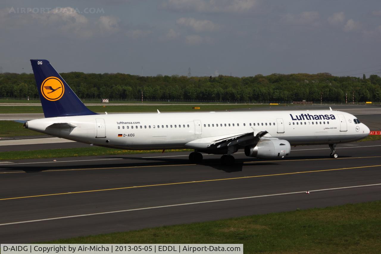 D-AIDG, 2011 Airbus A321-231 C/N 4672, Lufthansa, Airbus A321-231, CN: 4672