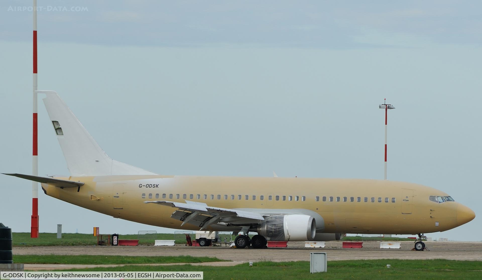 G-ODSK, 1997 Boeing 737-37Q C/N 28537, Dragonfly Baby with new clothes !