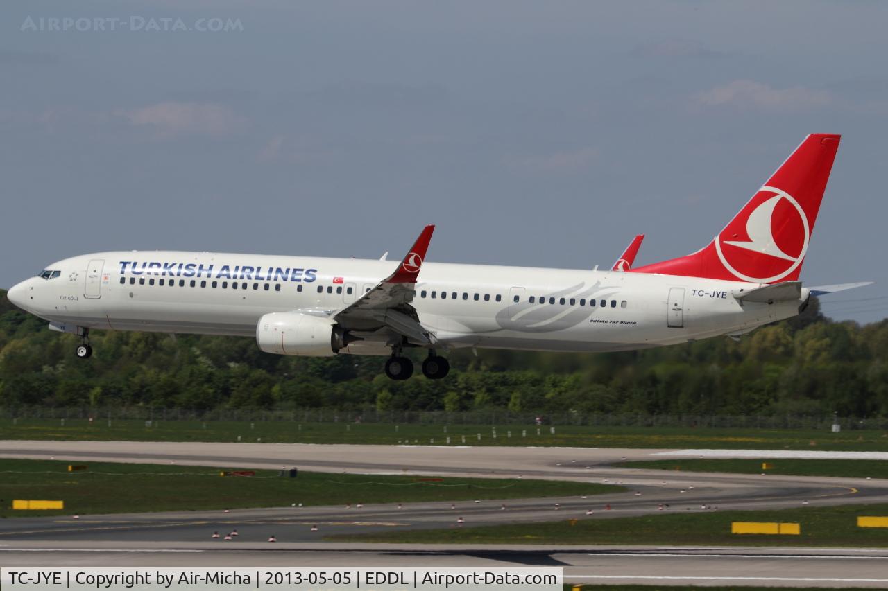 TC-JYE, 2012 Boeing 737-9F2/ER C/N 40979, Turkish Airlines, Boeing 737-9F2 (WL), CN: 40979/4044, Aircraft Name: Tuz Gölü