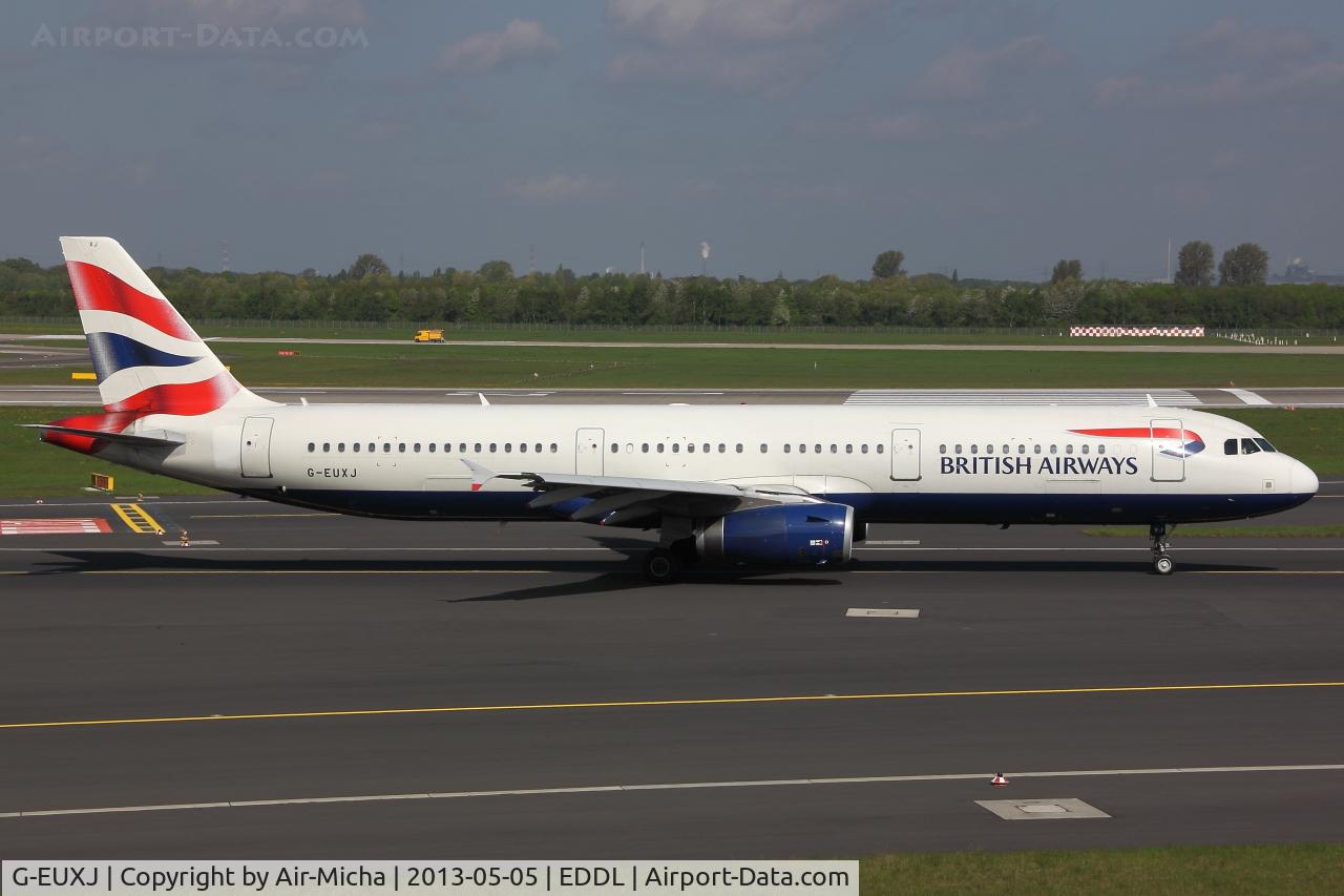 G-EUXJ, 2007 Airbus A321-231 C/N 3081, British Airways, Airbus A321-231, CN: 3081
