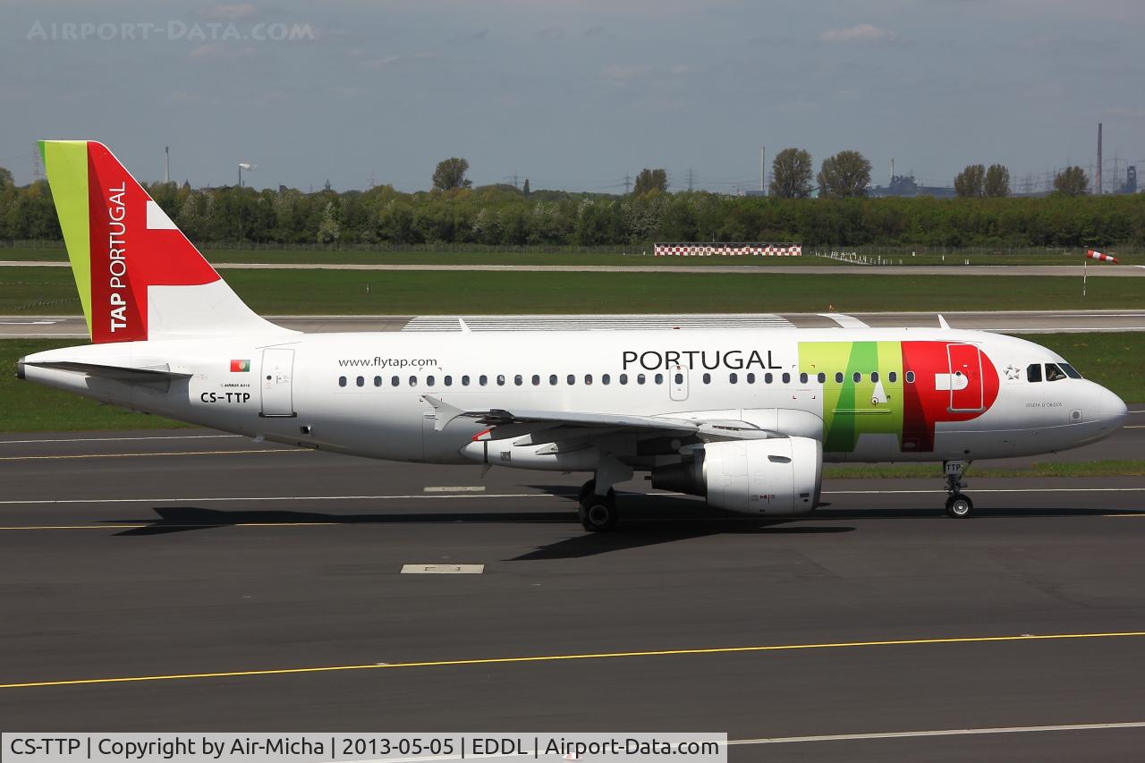 CS-TTP, 2000 Airbus A319-111 C/N 1165, TAP Portugal, Airbus A319-111, CN: 1165, Aircraft Name: Josefa d' Odidas