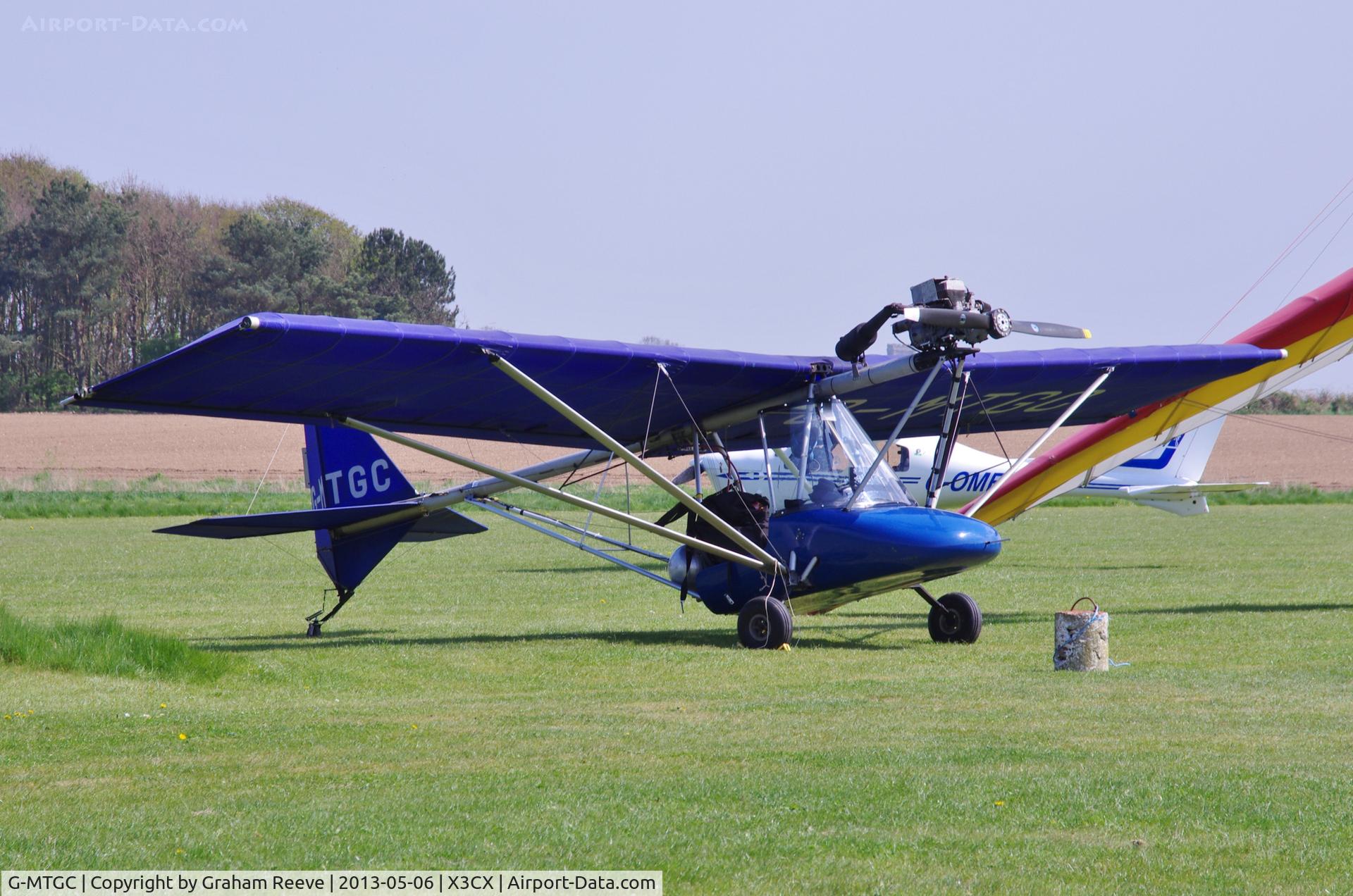 G-MTGC, 1987 Thruster TST MK1 C/N 837-TST-012, Parked in the sun at Northrepps.