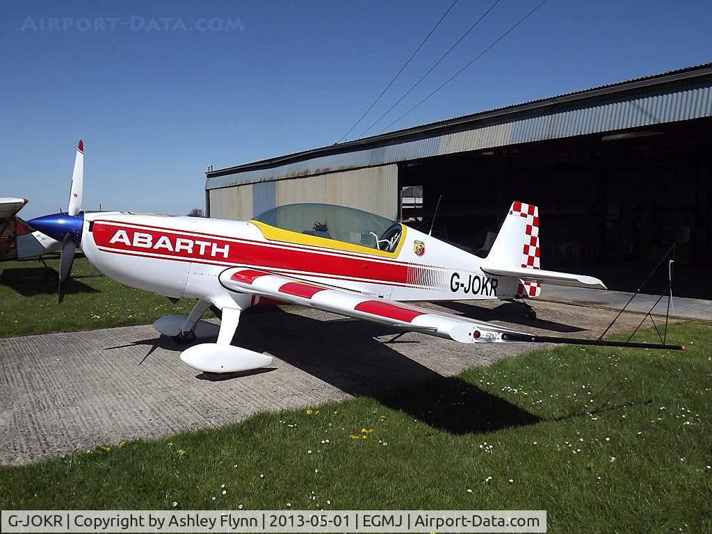G-JOKR, 2008 Extra EA-300L C/N 1278, Love the reg on this.