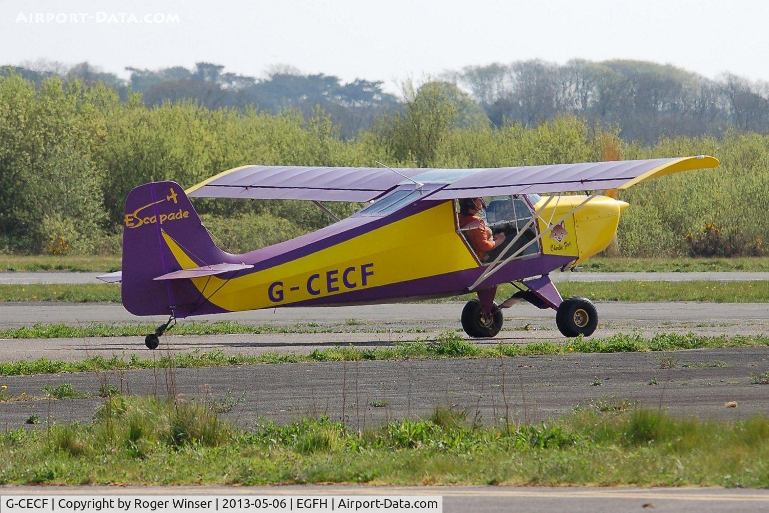 G-CECF, 2006 Just Aircraft Escapade Jabiru (3) C/N BMAA/HB/496, Visiting Escapade Jabiru.