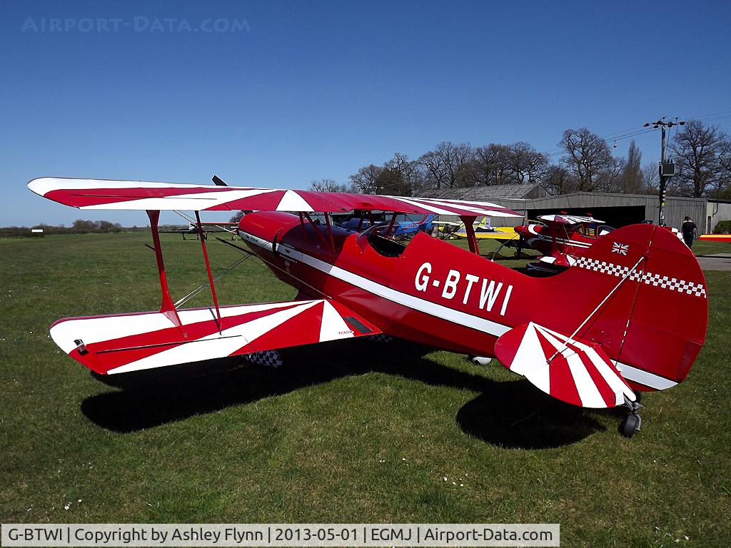 G-BTWI, 1976 EAA Acro Sport I C/N 230, Taken just before our formation flight with this plane.