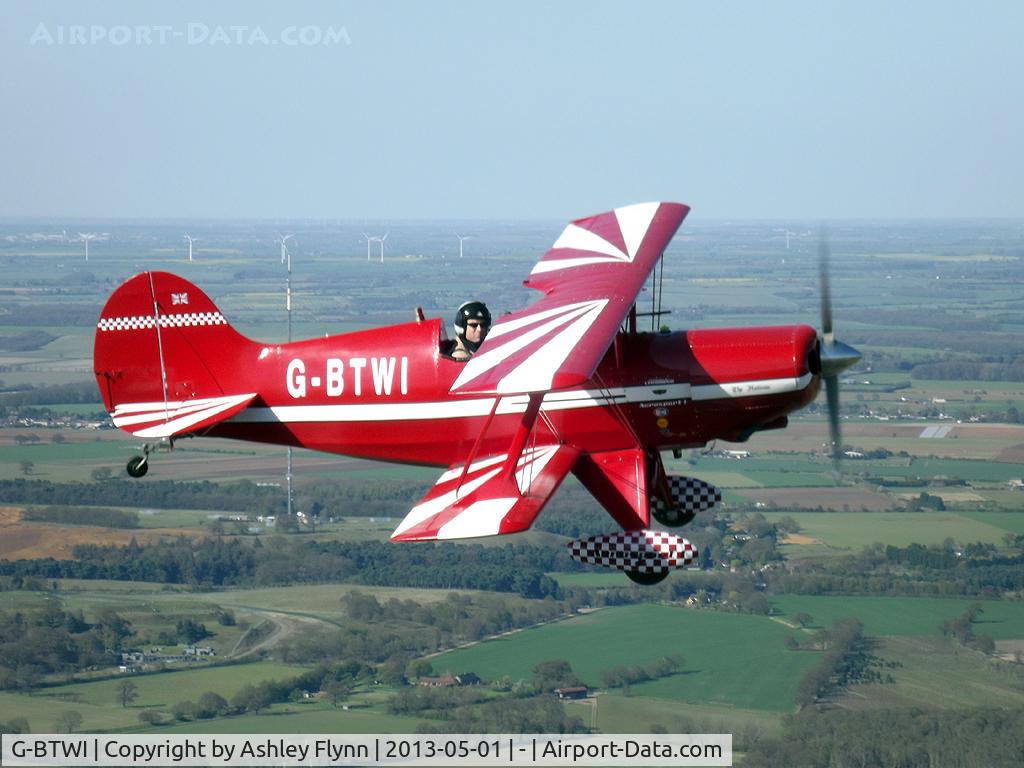 G-BTWI, 1976 EAA Acro Sport I C/N 230, Air-to-air with the acro sport 1.