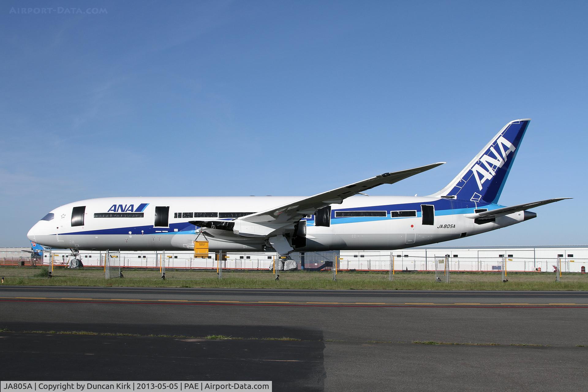 JA805A, 2010 Boeing 787-8 Dreamliner C/N 34514, In storage