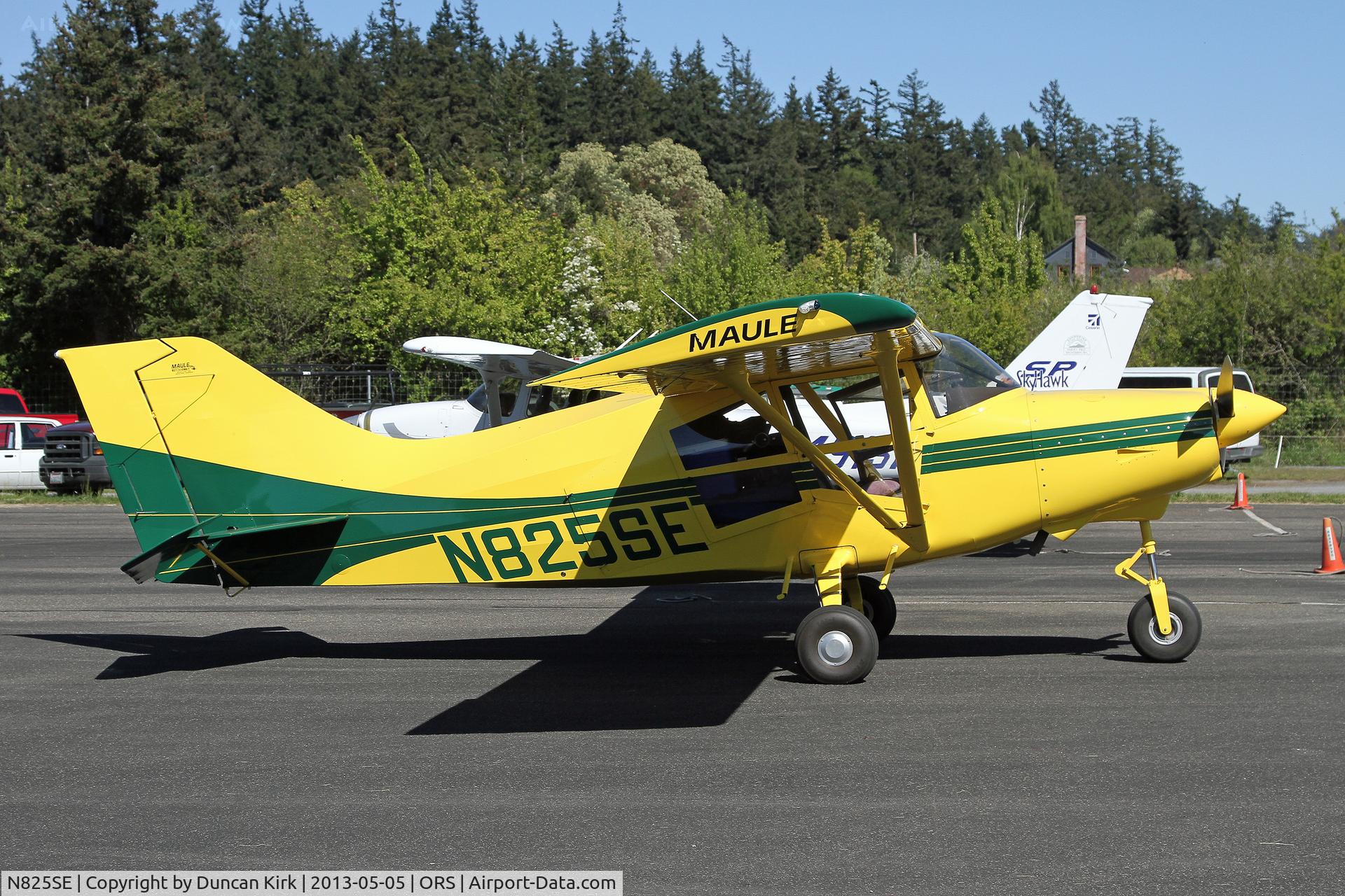 N825SE, Maule MXT-7-180A Star Rocket C/N 21083C, Eastern Washington visitor to East Sound