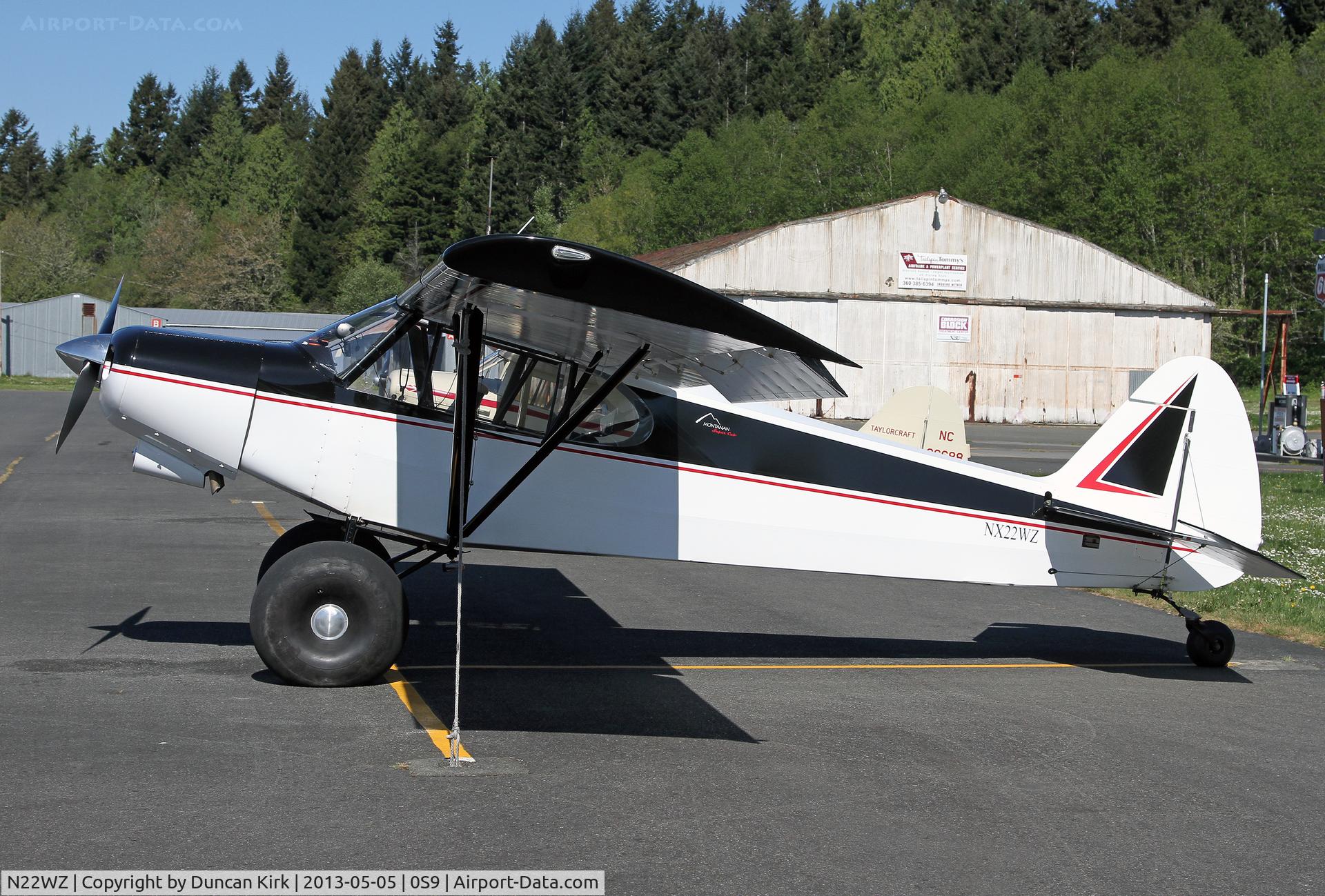 N22WZ, Montanan Super Cub C/N 001, Rather nice Cub with an NX- registration