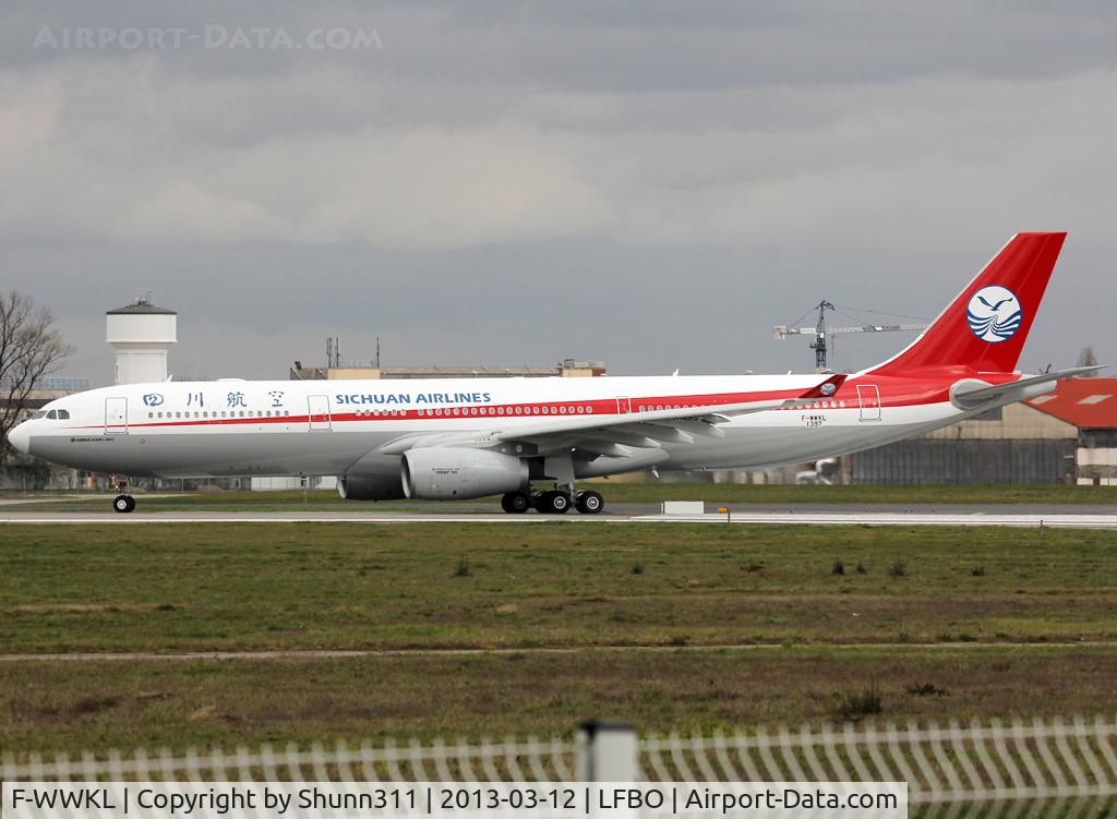 F-WWKL, 2013 Airbus A330-343X C/N 1397, C/n 1397 - To be B-5923