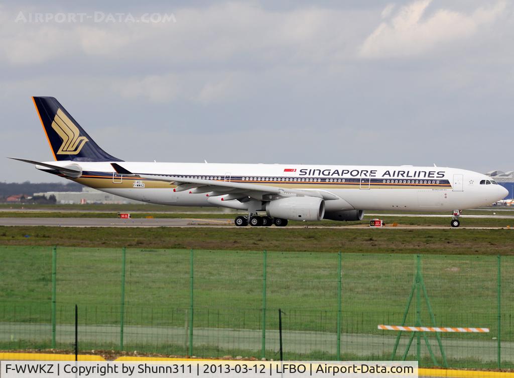 F-WWKZ, 2013 Airbus A330-343X C/N 1401, C/n 1401 - To be 9V-STU