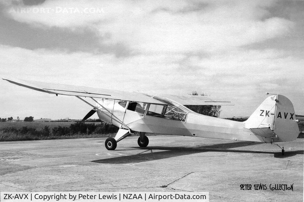 ZK-AVX, 1945 Taylorcraft J Auster 5 C/N 1435, Waitomo AC, Te Kumi