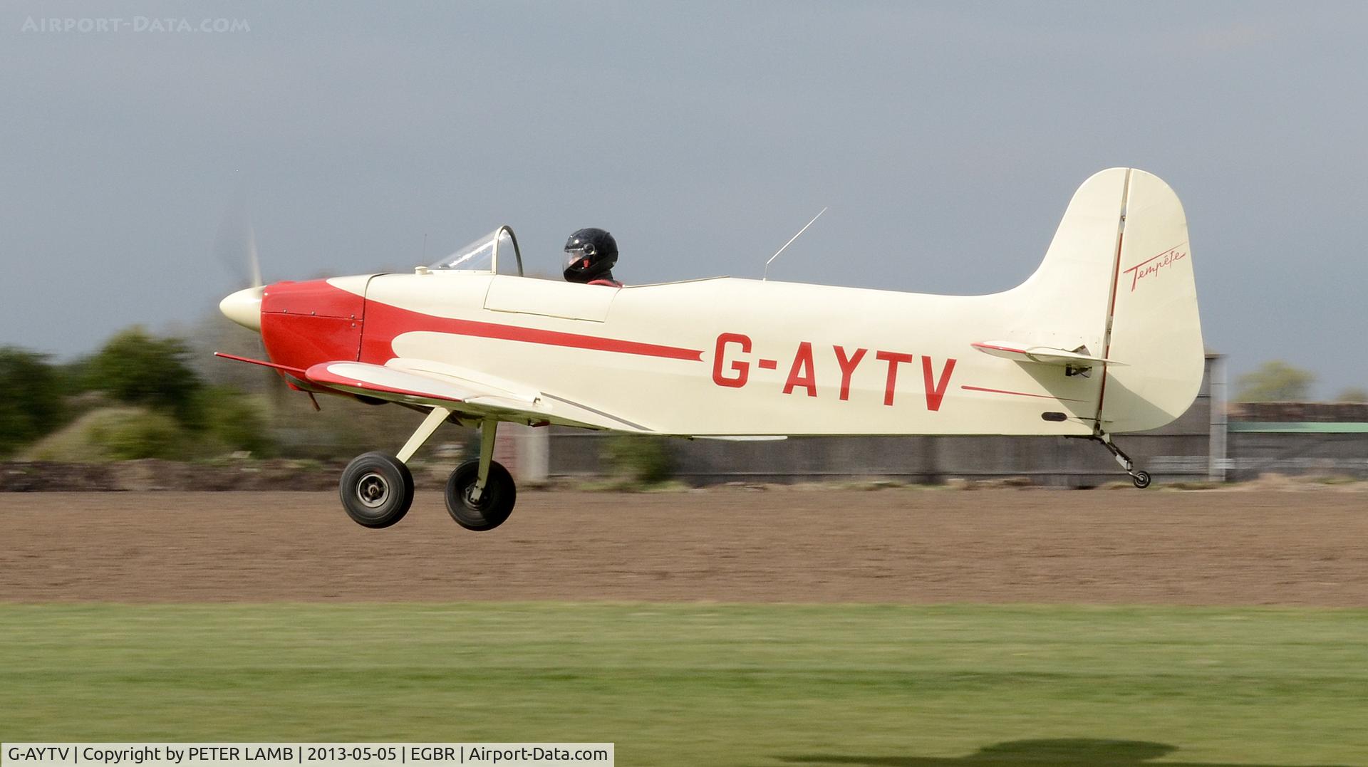 G-AYTV, 1971 Jurca MJ-2D Tempete C/N PFA 2002, Photo taken Breighton E.Yorks