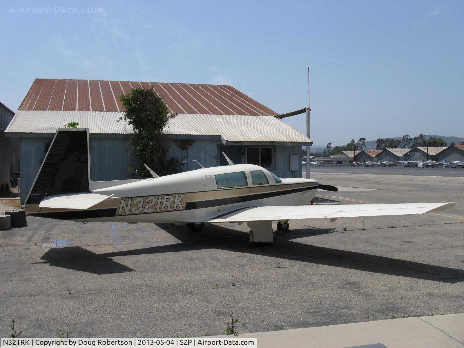 N321RK, 1979 Mooney M20K C/N 25-0108, 1979 Mooney M20K 231, Continental TSIO-360-GB, first Mooney with 6 cylinder engine, turbocharged with Rajay fixed wastegate, dorsal fin airscoop, curved wingtips, enclosed nav lights