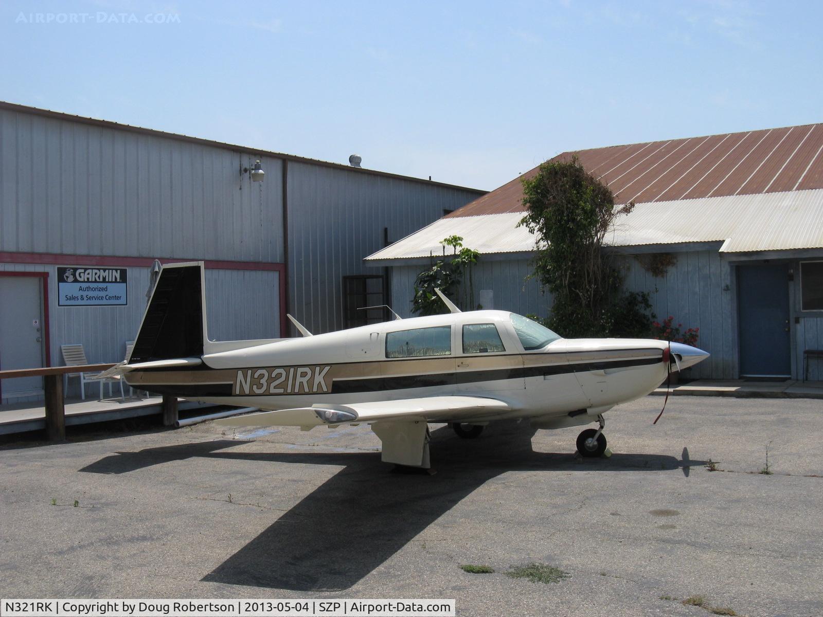 N321RK, 1979 Mooney M20K C/N 25-0108, 1979 Mooney M20K 231, Continental TSIO-360-GB 210 Hp turbocharged with Rajay fixed wastegate, Mooney's first 6 cylinder engine, fuel increased to 75 gallons, four place