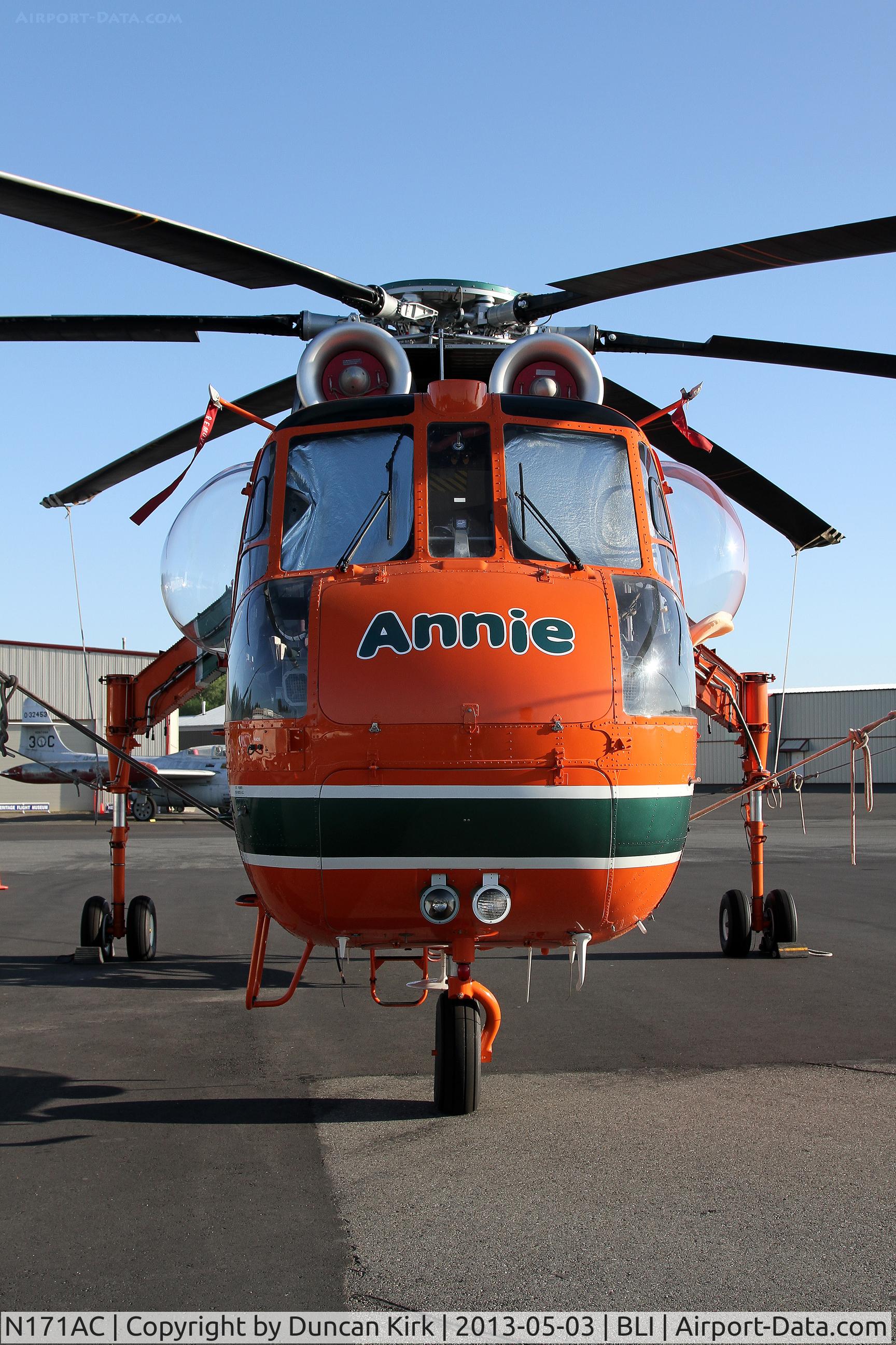 N171AC, Erickson S64F C/N 64090, Artsy shot of 