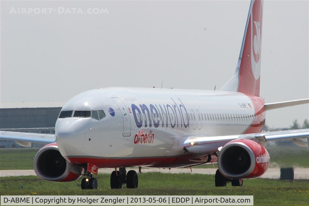 D-ABME, 2012 Boeing 737-86J C/N 37766, On taxi to holding point 08L...