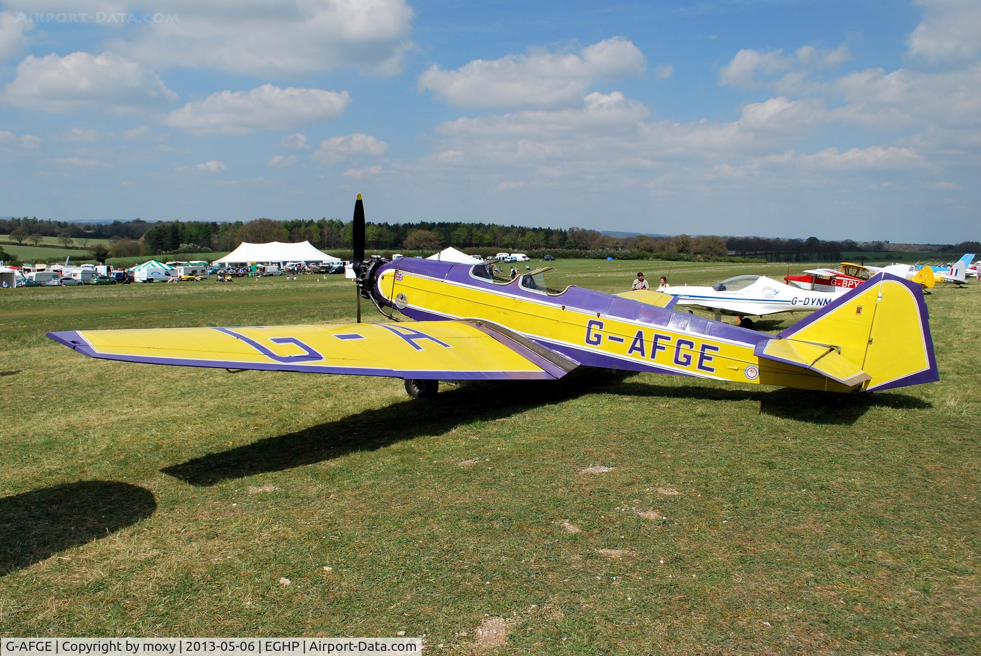 G-AFGE, 1937 British Aircraft Manufacturing Company Ltd Swallow 2 C/N 470, BA Swallow 2 at Popham