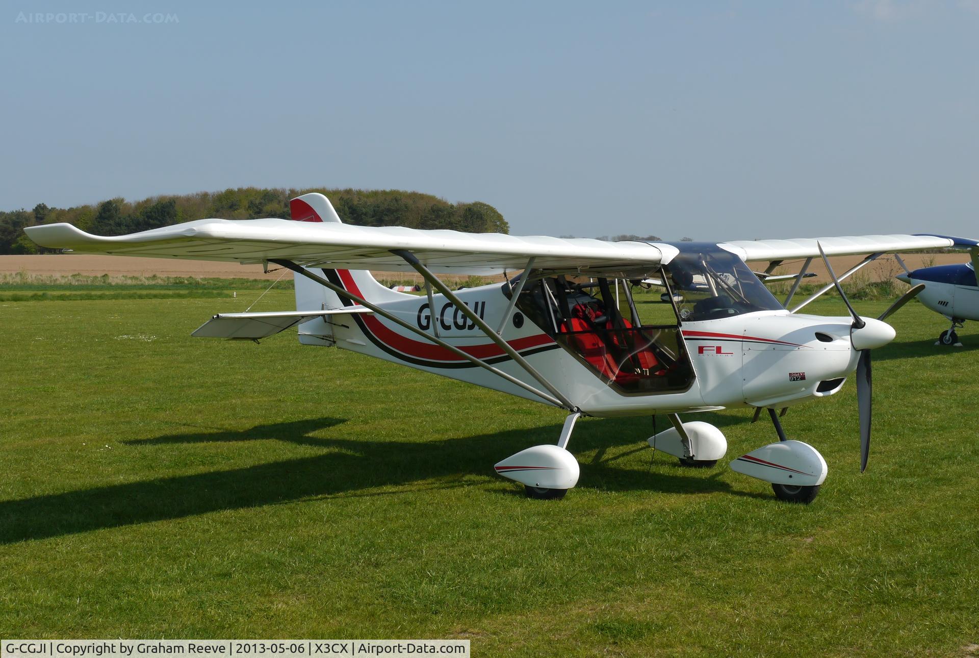 G-CGJI, 2009 Best Off Skyranger 912S C/N BMA/HB/582, Parked at Northrepps.