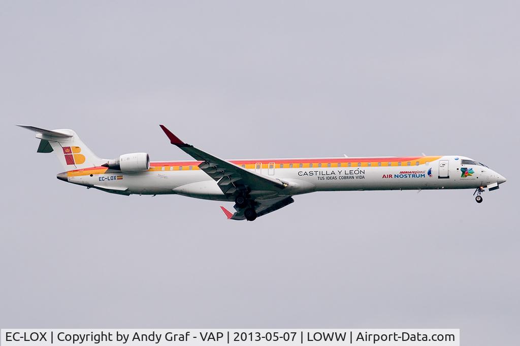 EC-LOX, 2011 Bombardier CRJ-1000ER NG (CL-600-2E25) C/N 19020, Air Nostrum CRJ1000