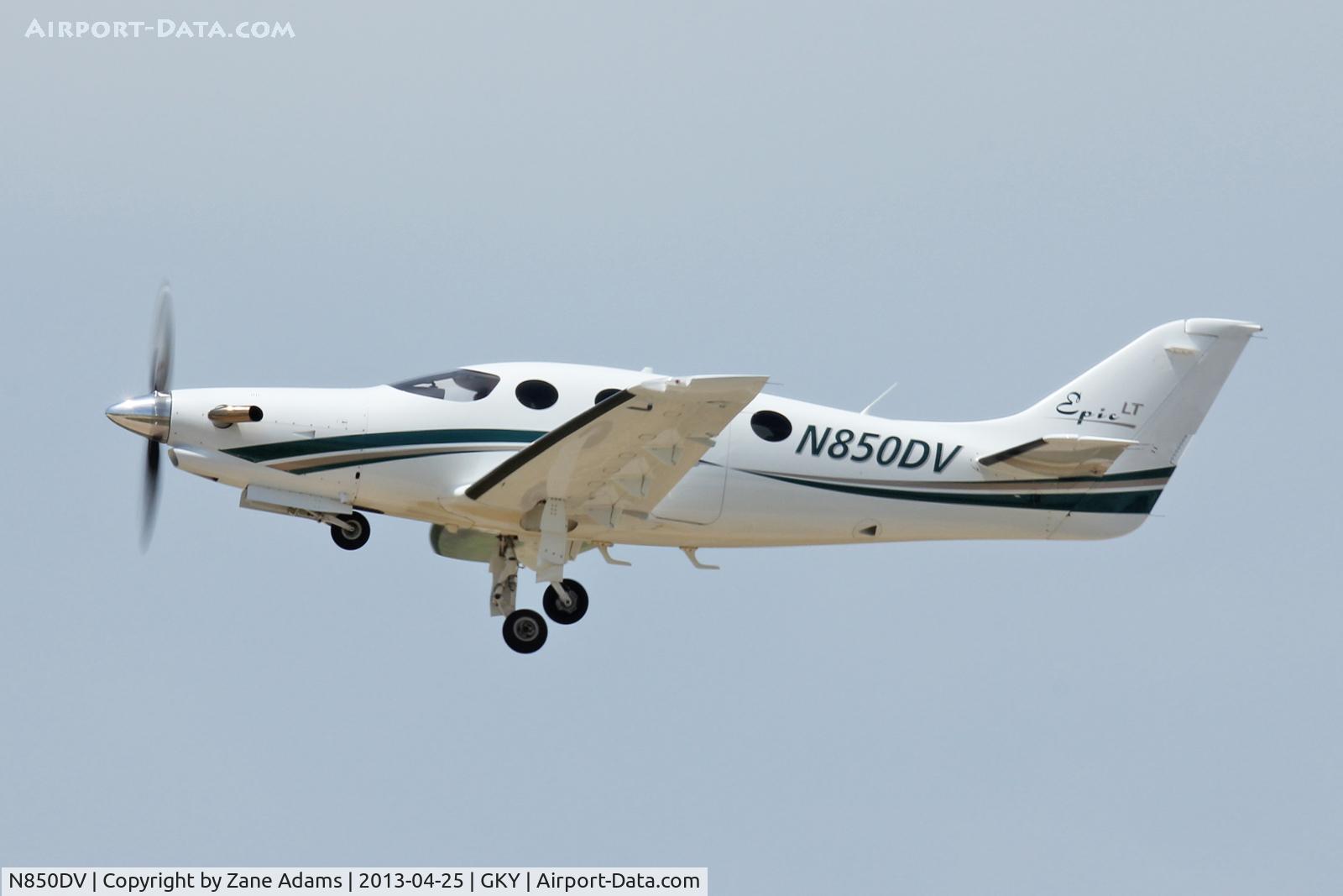 N850DV, 2011 AIR Epic LT C/N 031, At Arlington Municipal Airport