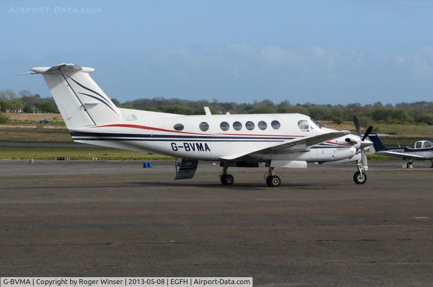 G-BVMA, 1980 Beech 200 Super King Air C/N BB-797, Visiting Super King Air of Dragonfly Aviation Services.