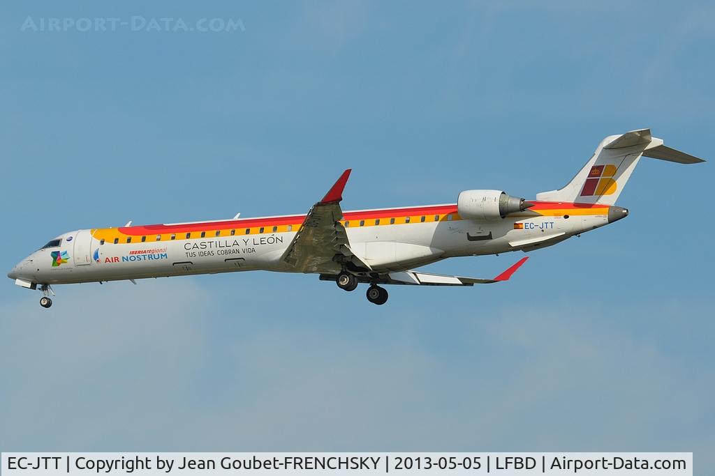 EC-JTT, 2006 Bombardier CRJ-900 (CL-600-2D24) C/N 15074, from Madrid Barajas