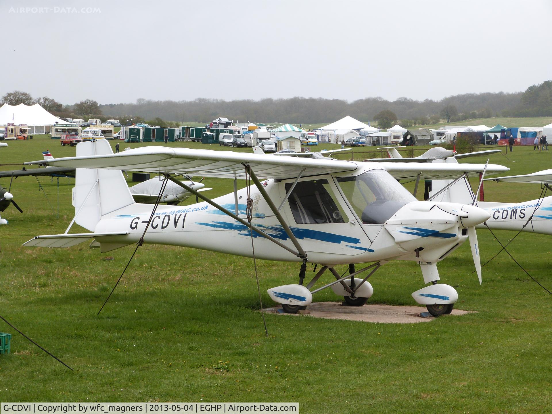 G-CDVI, 2006 Comco Ikarus C42 FB80 C/N 0602-6794, Airbourne Aviation Ltd
Popham Airfield