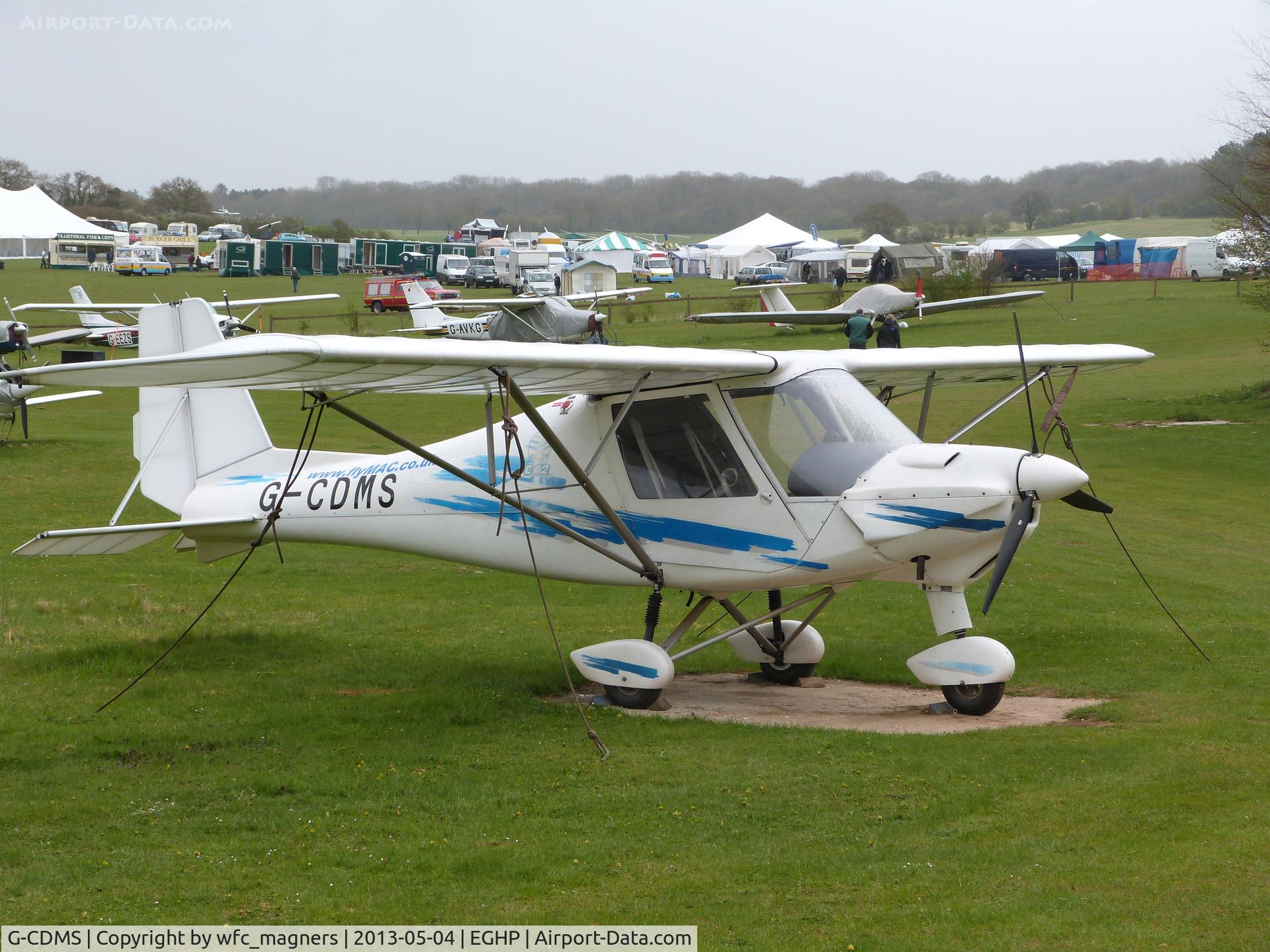 G-CDMS, 2005 Comco Ikarus C42 FB80 C/N 0506-6689, Airbourne Aviation Ltd.
Popham Airfield