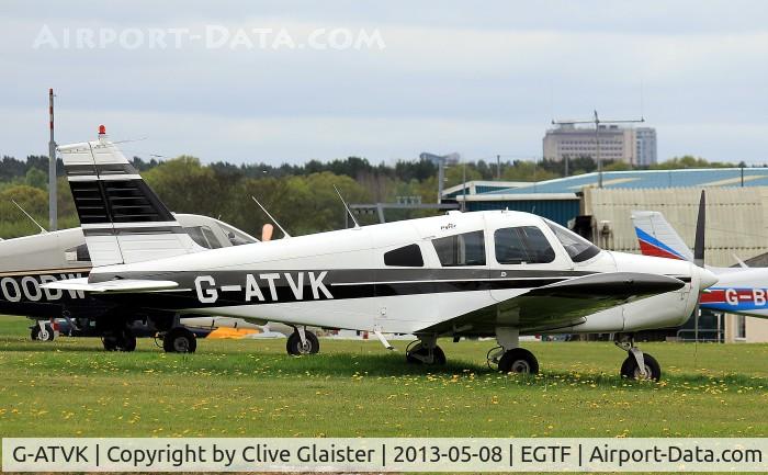 G-ATVK, 1966 Piper PA-28-140 Cherokee C/N 28-22006, Originally owned to, C.S.E. Aviation Ltd in May 1966 and currently in private hands since November 2012