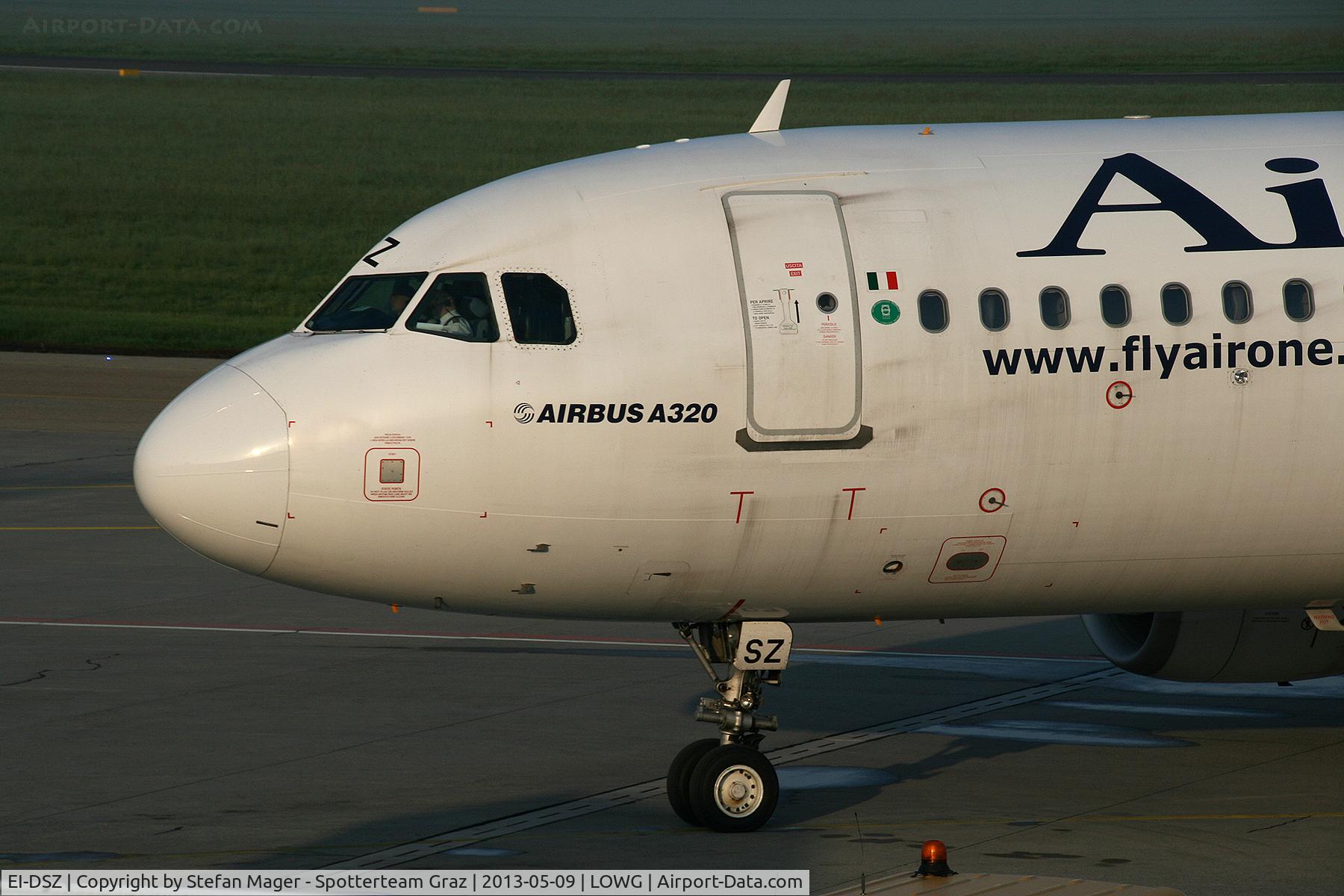 EI-DSZ, 2008 Airbus A320-216 C/N 3695, Air One A320-200 @GRZ