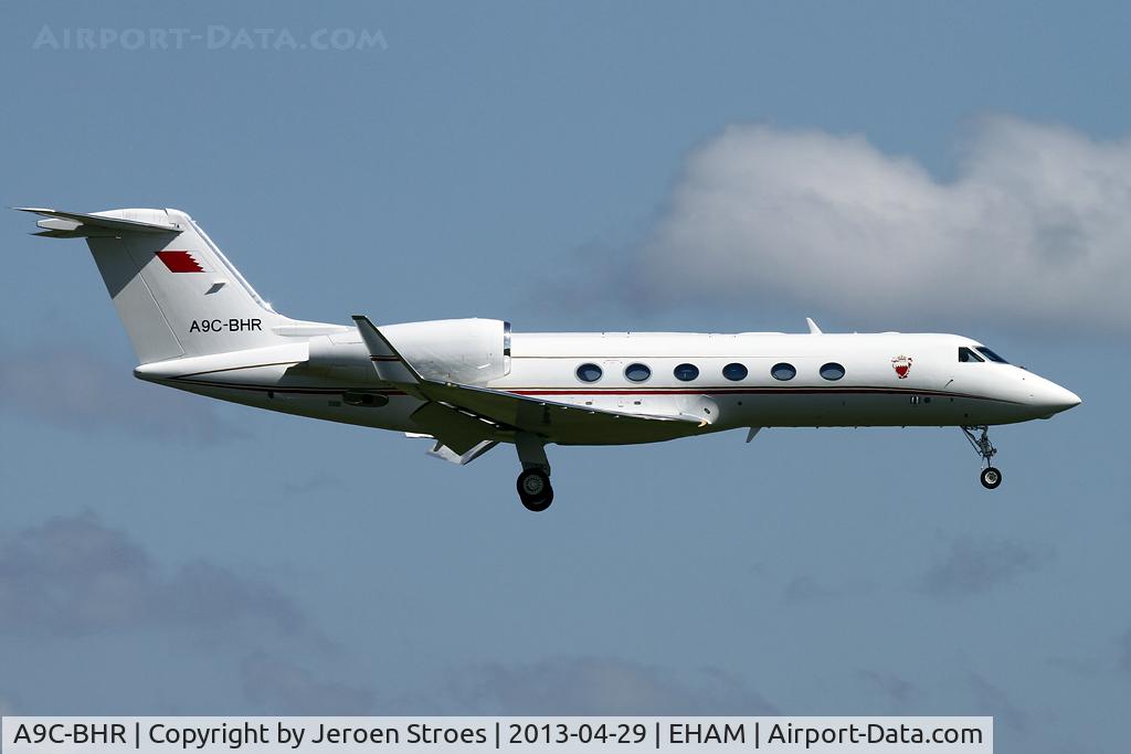 A9C-BHR, 2008 Gulfstream 450 (IVSP) C/N 4156, royal visit to Amsterdam