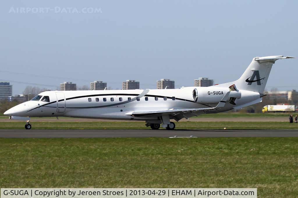G-SUGA, 2010 Embraer EMB-135BJ Legacy 650 C/N 14501128, visiting Amsterdam