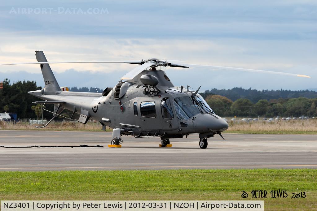 NZ3401, AgustaWestland A-109LUH C/N 13781, Helicopter Transition Unit