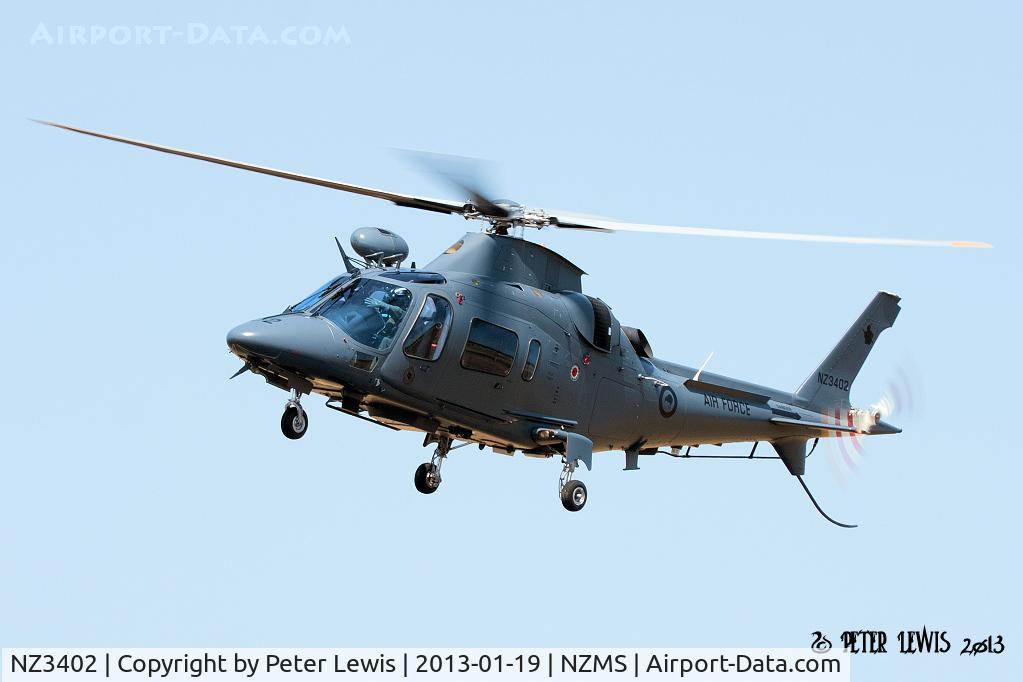 NZ3402, AgustaWestland A-109LUH C/N 13782, Helicopter Transition Unit