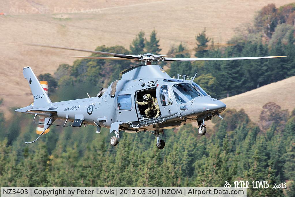 NZ3403, AgustaWestland A-109LUH C/N 13783, Helicopter Transition Unit