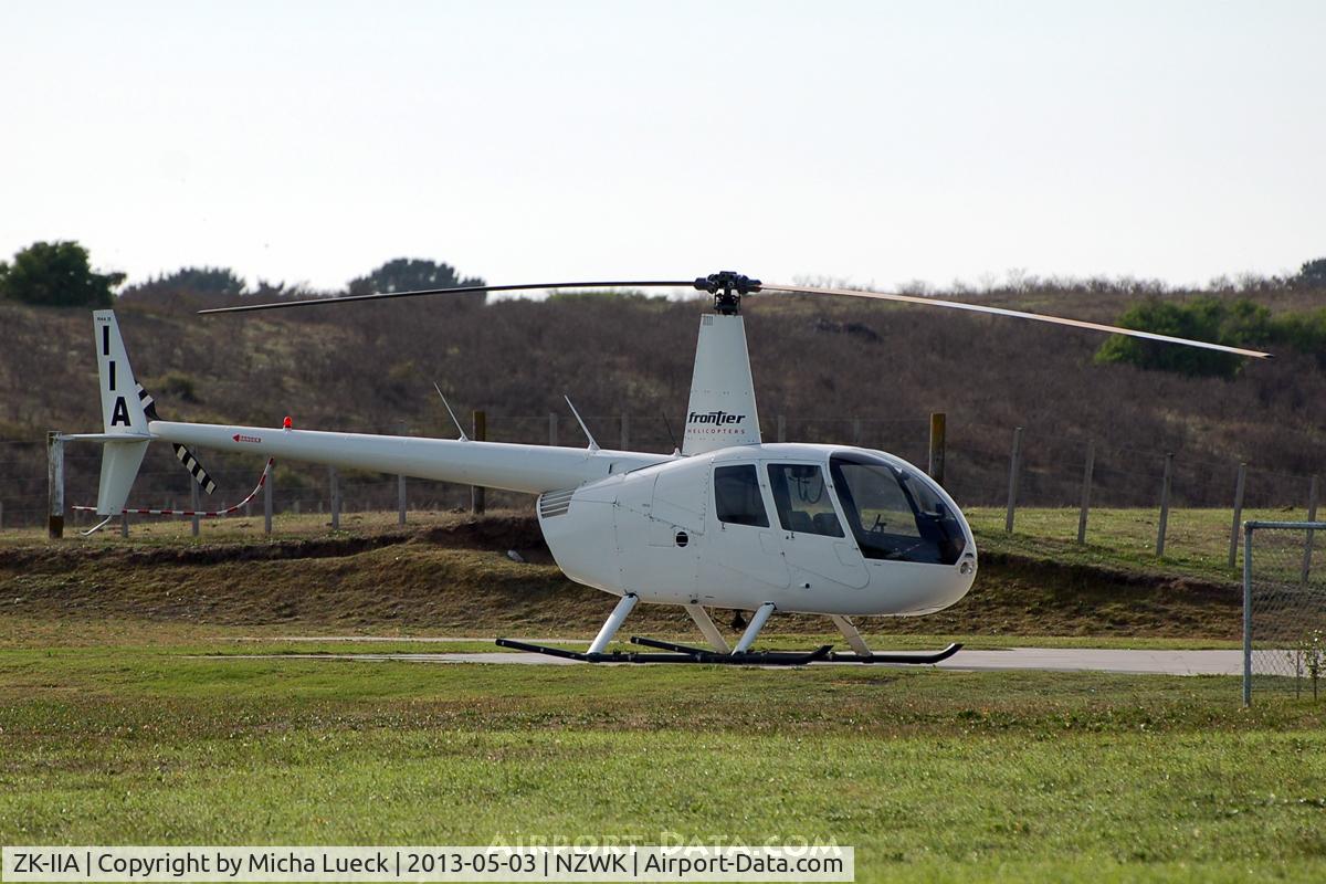 ZK-IIA, Robinson R44 II C/N 10135, At Whakatane