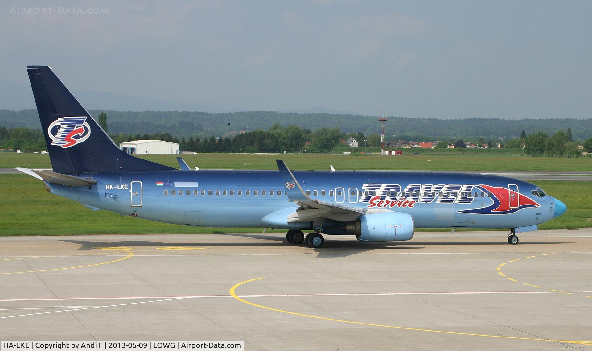 HA-LKE, 2001 Boeing 737-86Q C/N 30278, Travel Service Hungary Boeing 737-86Q