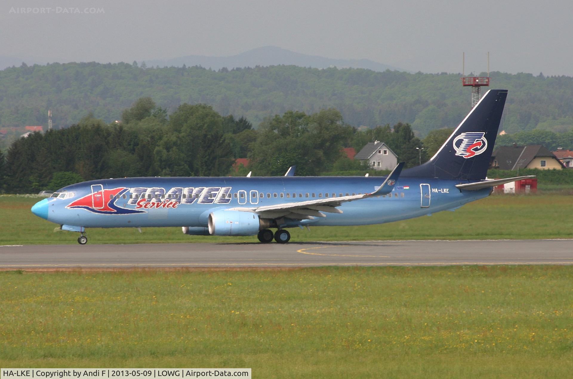 HA-LKE, 2001 Boeing 737-86Q C/N 30278, Travel Service Hungary Boeing 737-86Q