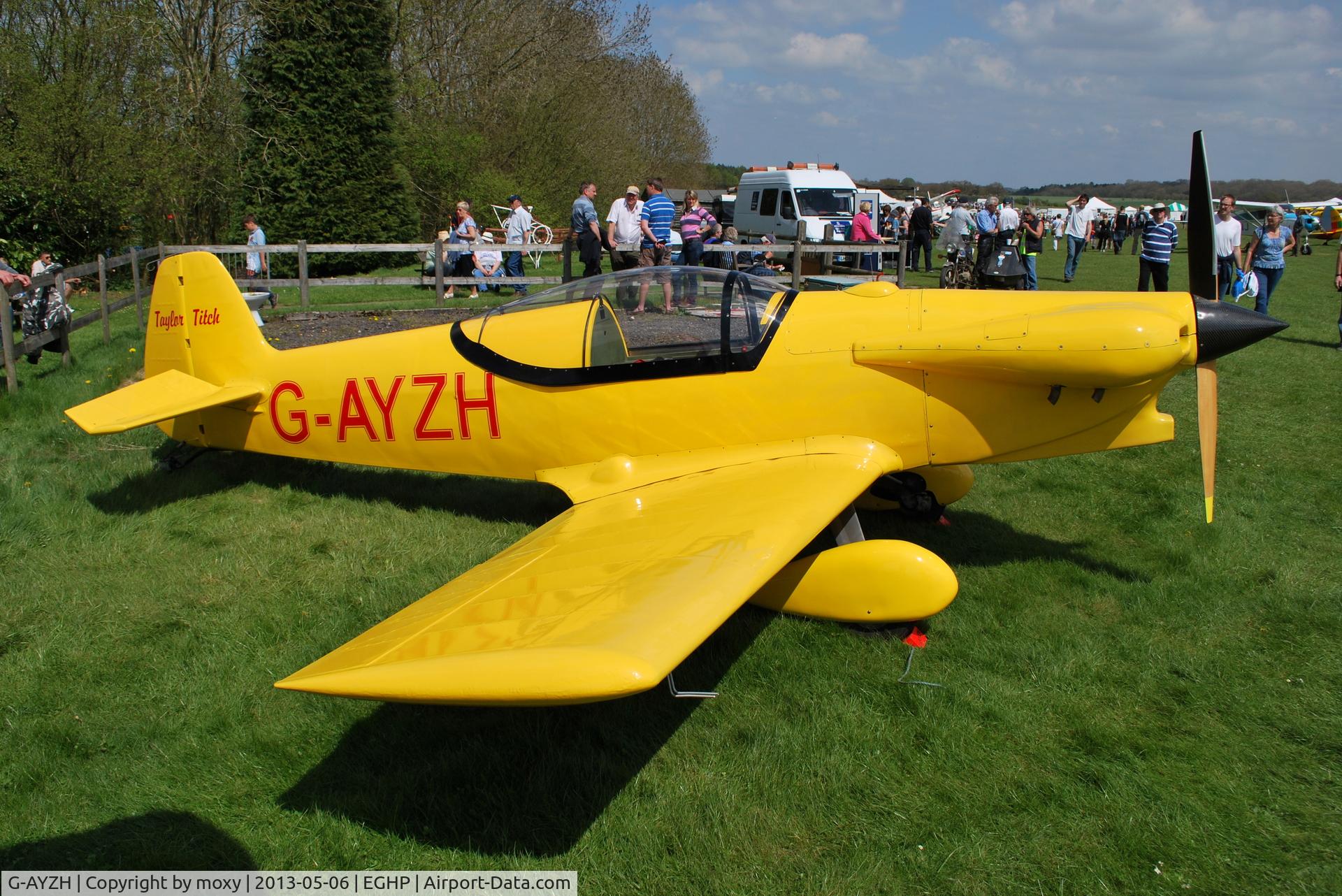 G-AYZH, 2007 Taylor JT-2 Titch C/N PFA 060-1316, Taylor Titch at Popham