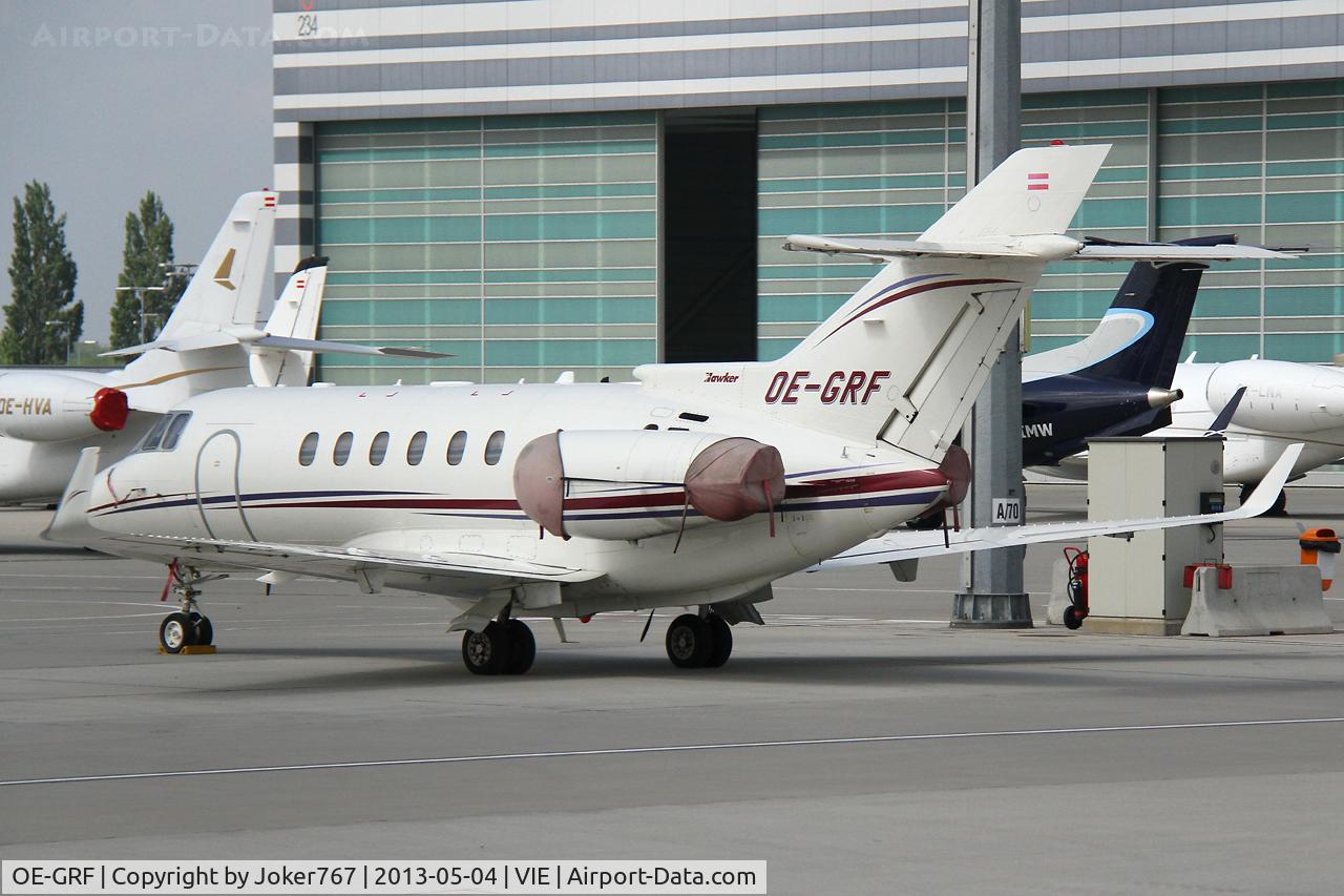 OE-GRF, 2006 Raytheon Hawker 850XP C/N 258813, Grossmann Air Service
