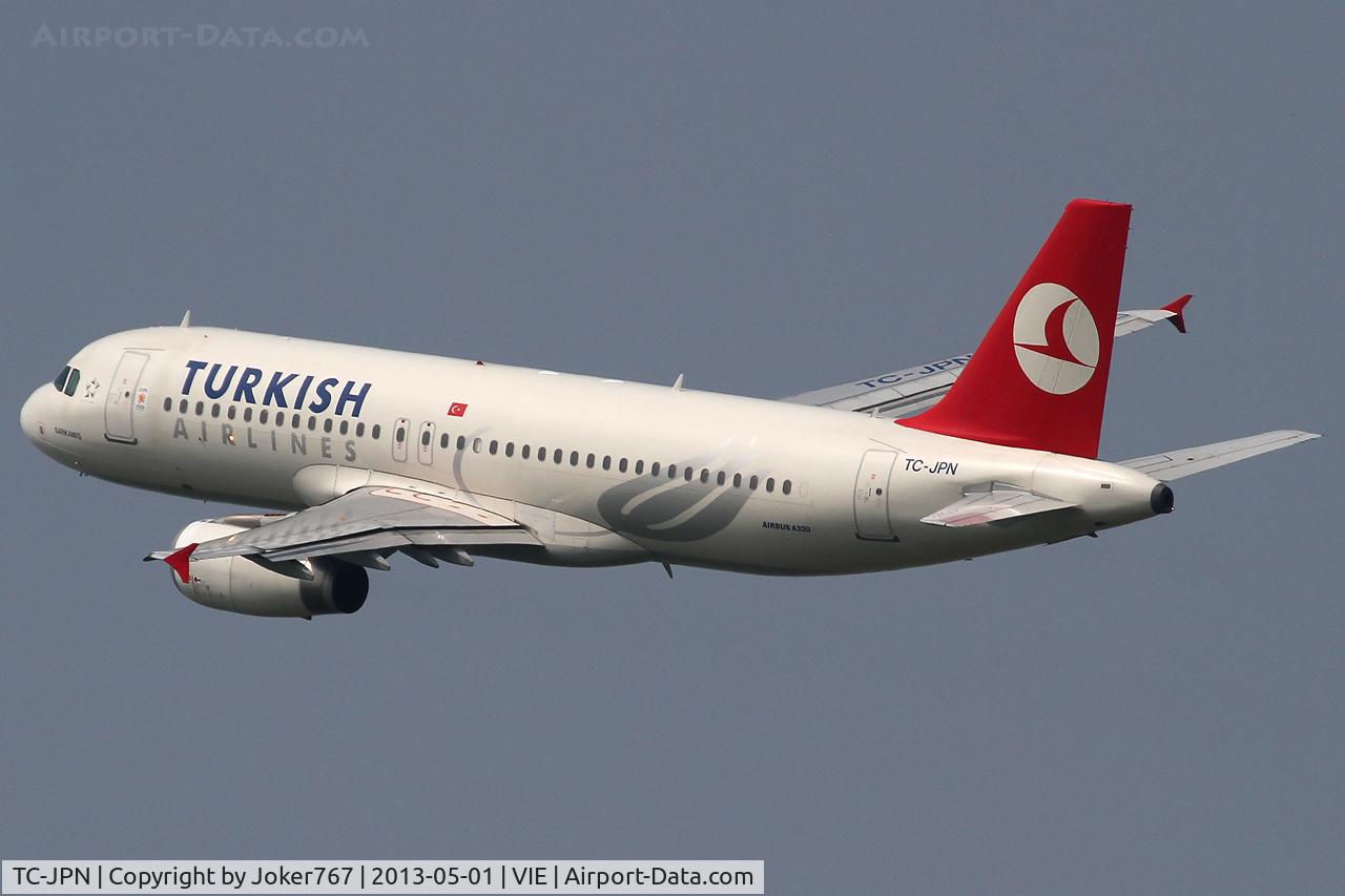 TC-JPN, 2008 Airbus A320-232 C/N 3558, Turkish Airlines