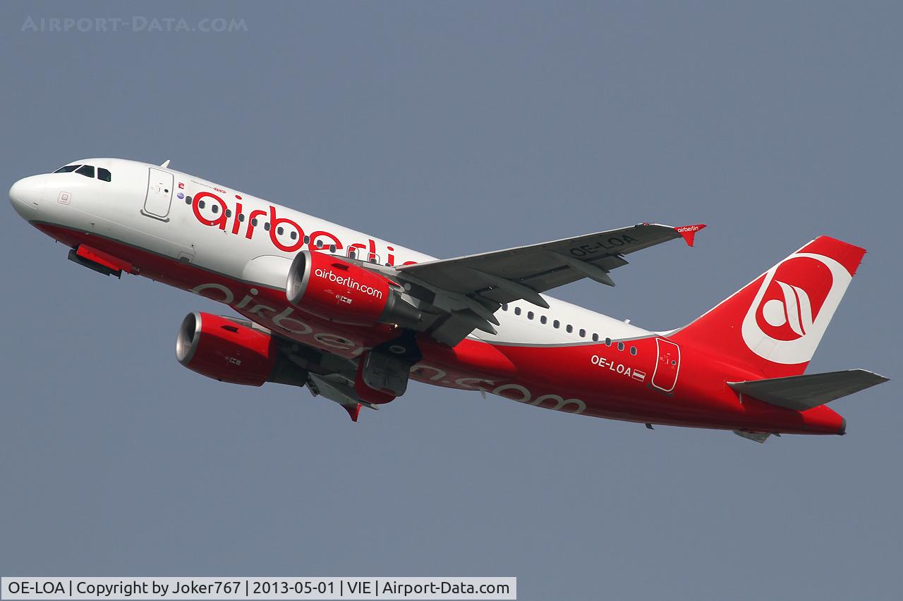 OE-LOA, 2008 Airbus A319-112 C/N 3661, Air Berlin (NIKI)