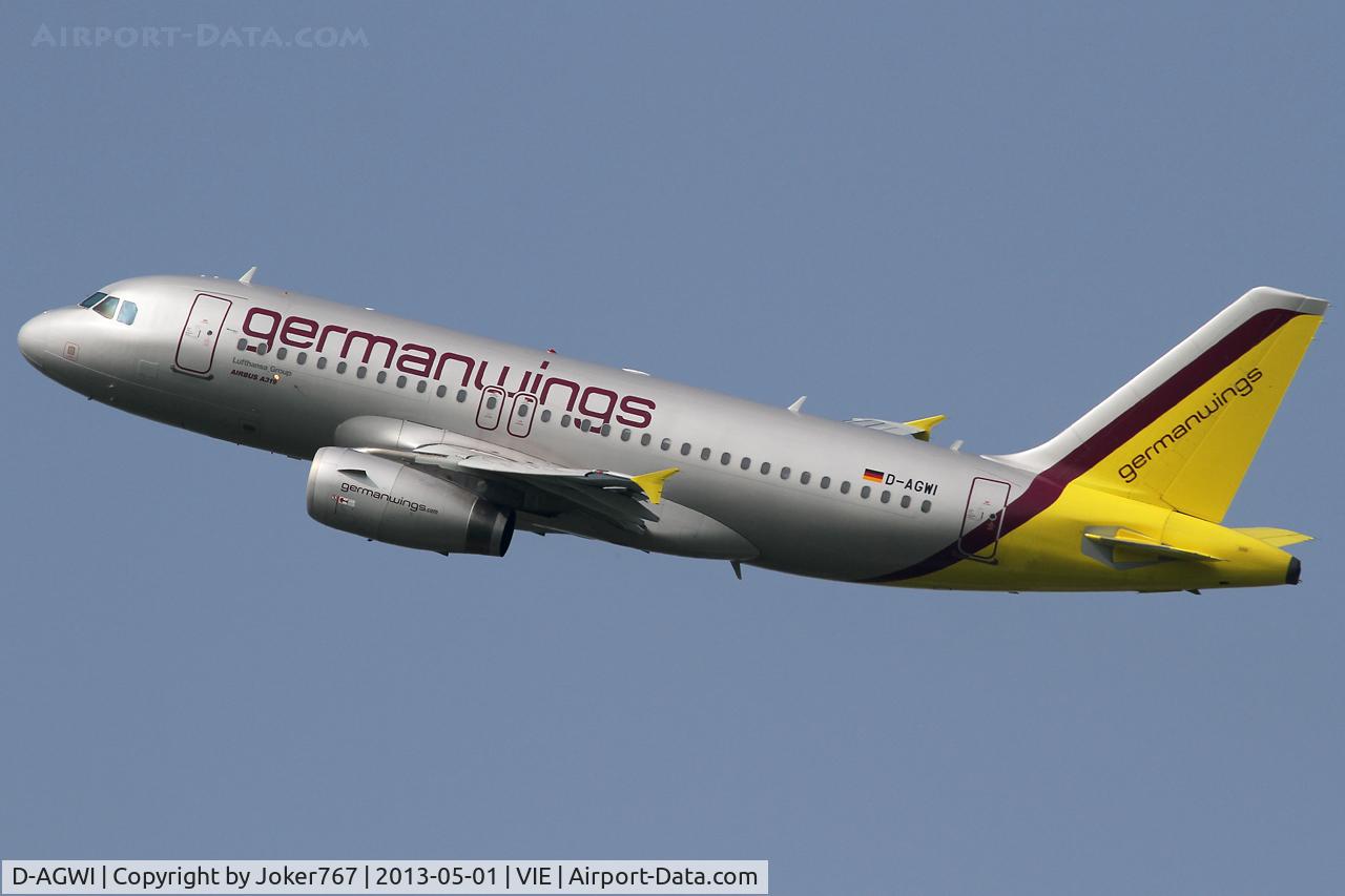 D-AGWI, 2008 Airbus A319-132 C/N 3358, Germanwings