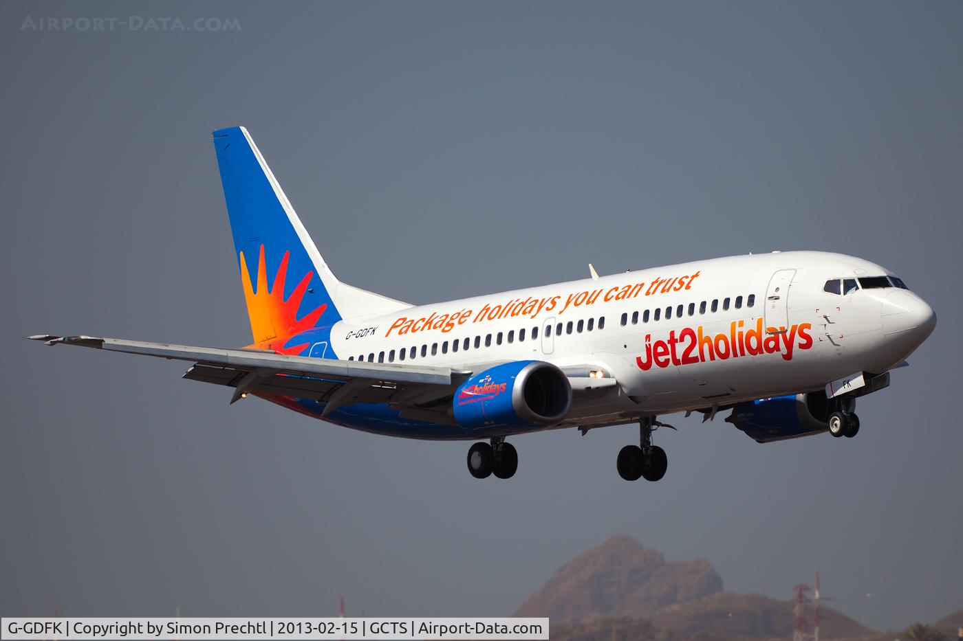 G-GDFK, 1998 Boeing 737-36N C/N 28572, G-GDFK @ Tenerife Sur Airport