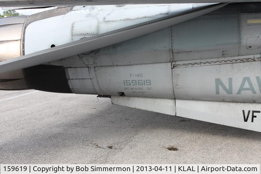 159619, Grumman F-14A Tomcat C/N 166, Sun N Fun 2013 - Lakeland, FL