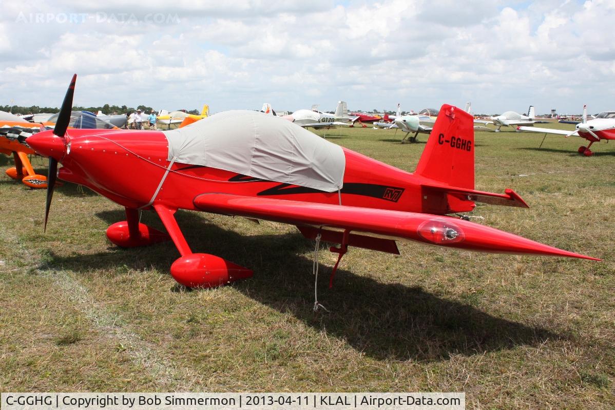 C-GGHG, 2010 Vans RV-7 C/N 72496, Sun N Fun 2013 - Lakeland, FL